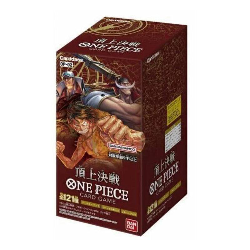 【OP-02】Bandai One Piece Trading Card Game - Paramount War - Booster Box [JP] - Shopper