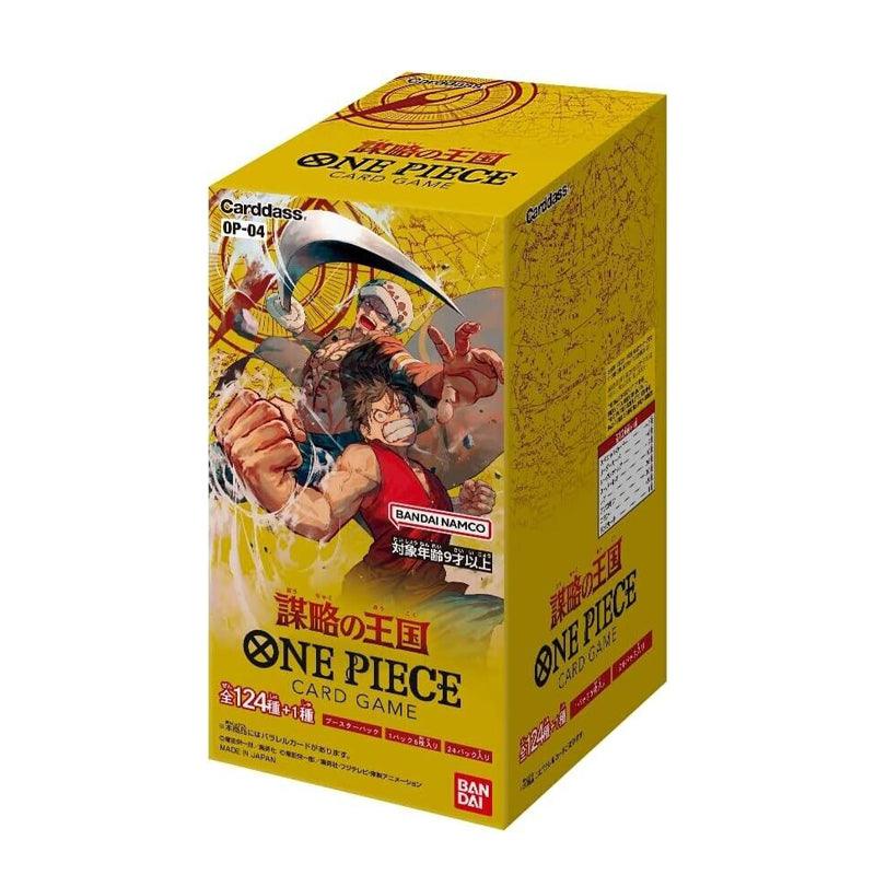 【OP-04】Bandai One Piece Trading Card Game - Kingdom Of Intrigue - Booster Box [JP] - Shopper