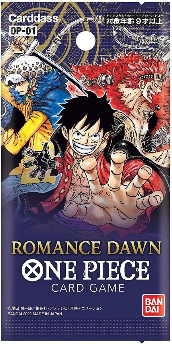 【OP-01】Bandai One Piece Trading Card Game - Romance Dawn - Booster [JP] - Shopper