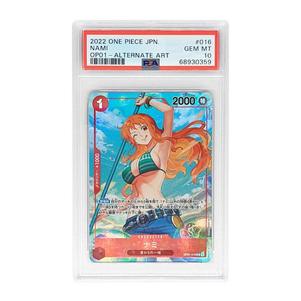 PSA 10 One Piece Card Game OP01 Nami#016 Alternate Art - Shopper
