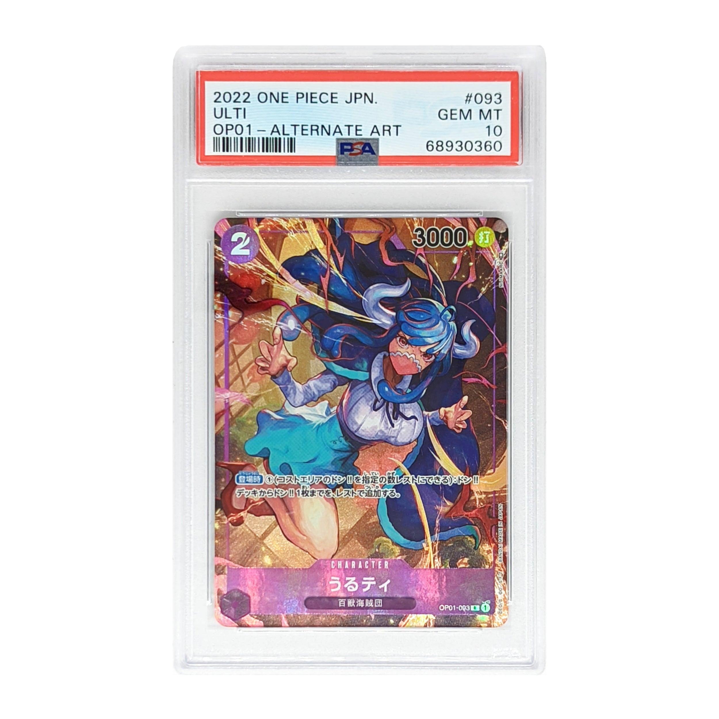 PSA 10 One Piece Card Game - OP01#093 - Ulti - Alternate Art - Japanese Version - Shopper
